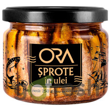 Sprote în ulei ORA 250g